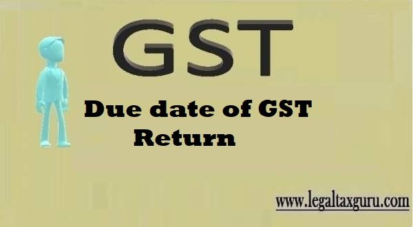Due date of GST Composition Scheme dealers