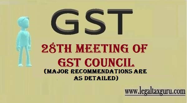 28th meeting of gst council-1