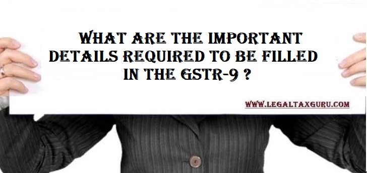 How to file GSTR 9