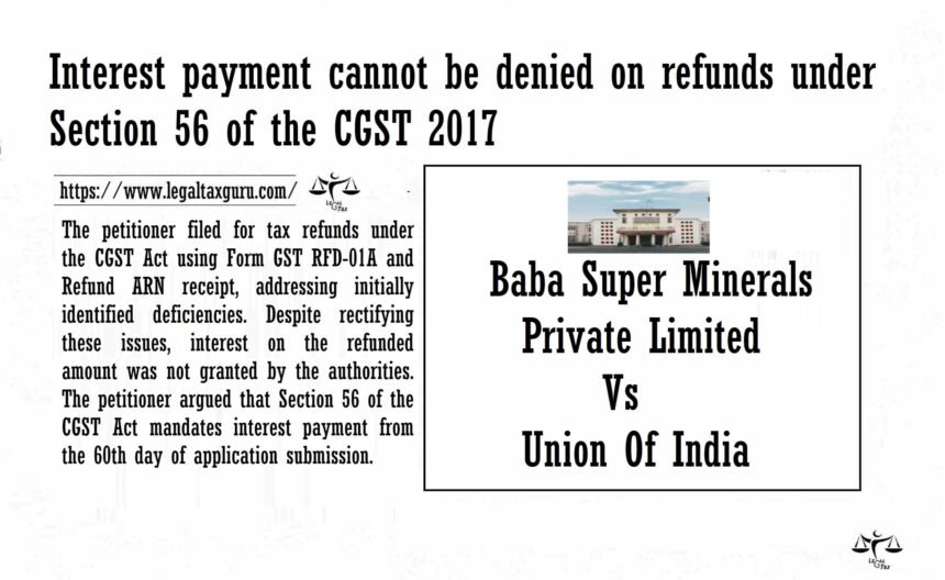 Baba super minerals vs unions india
