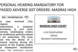 J-lin construction vs Assistant commissioner